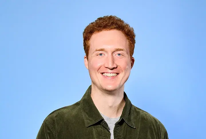 Headshot of JAMES, HEAD OF PRODUCT + DATA